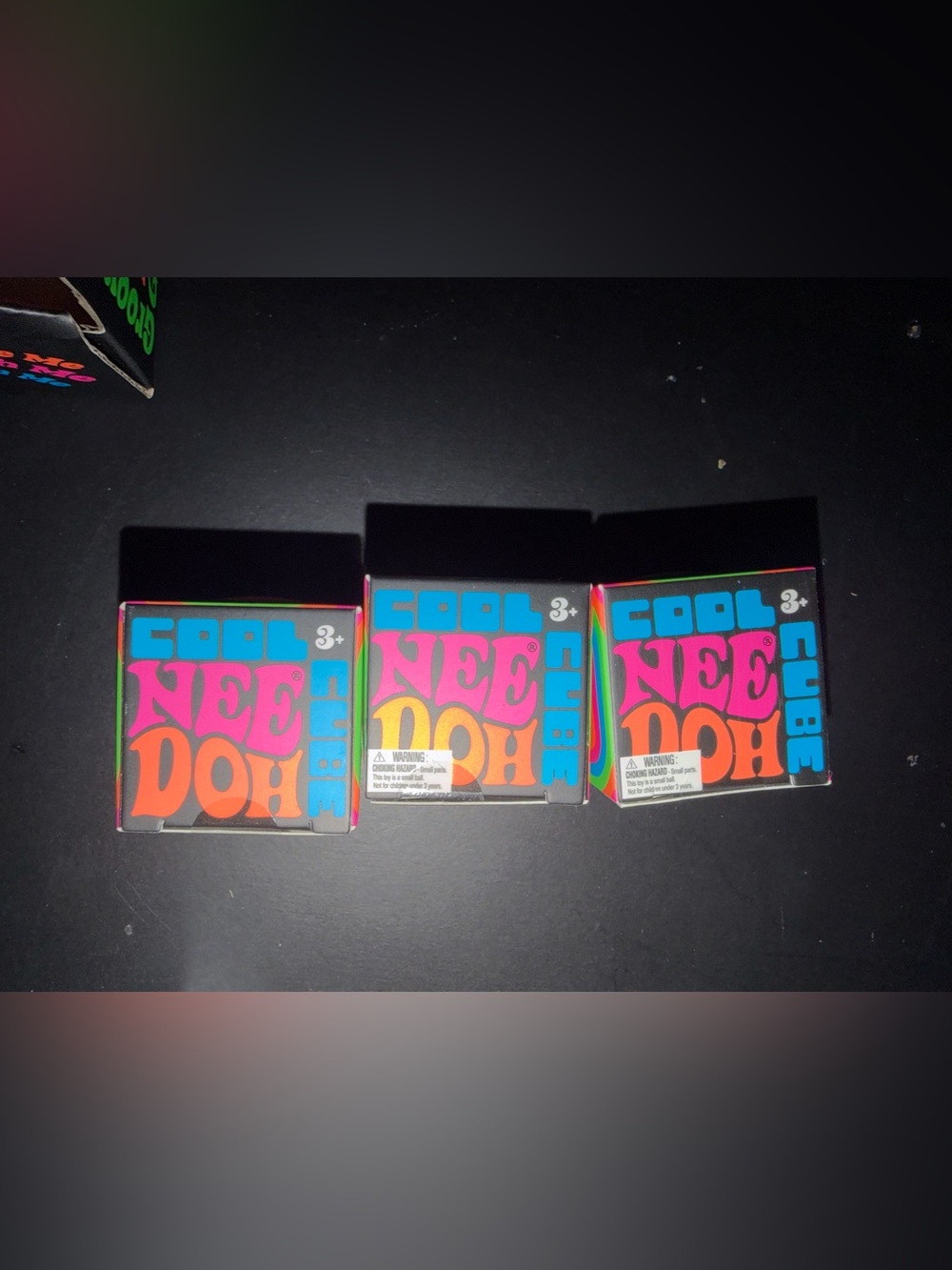 Needoh cool cube viral 3 pack